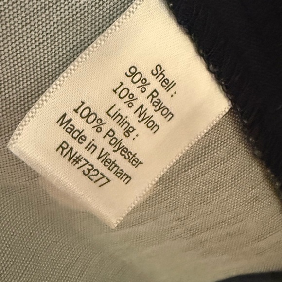 LC Lauren Conrad Navy Polka Dot Blazer - Picture 6 of 6